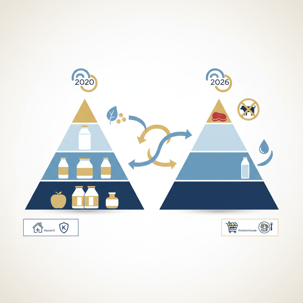 DGE nutrition guidelines Germany 2026: What's changed & what to do - Infographic illustration