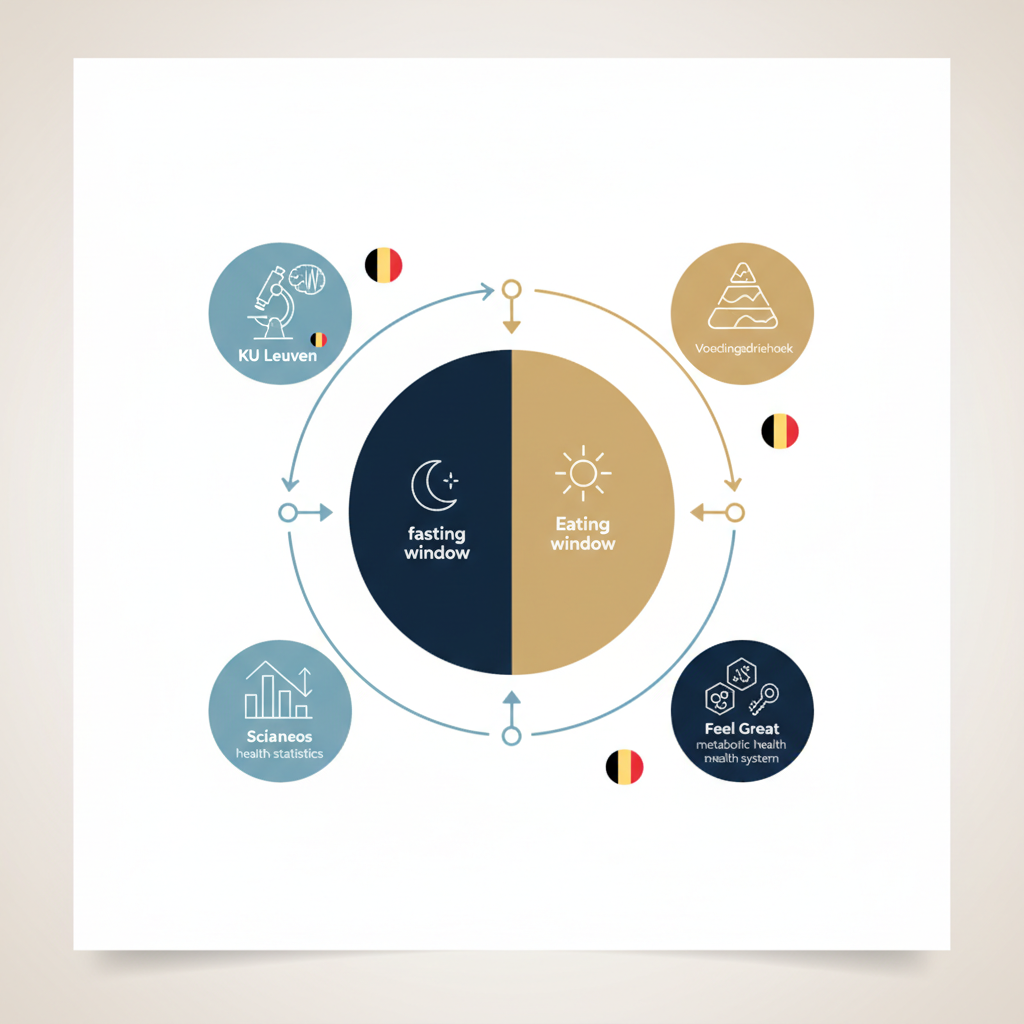 Intermittent Fasting Belgium: KU Leuven Research Guide (intermittent fasting Belgium KU Leuven) - Infographic illustration