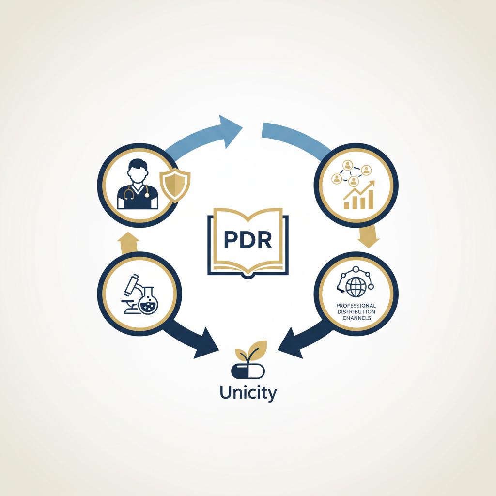 Unicity PDR Listing Credibility: What It Means for Business & Health - Infographic illustration