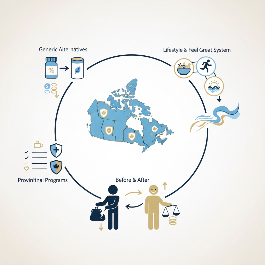 Diabetes Medication Costs Canada: Prices, Coverage & Alternatives - Infographic illustration