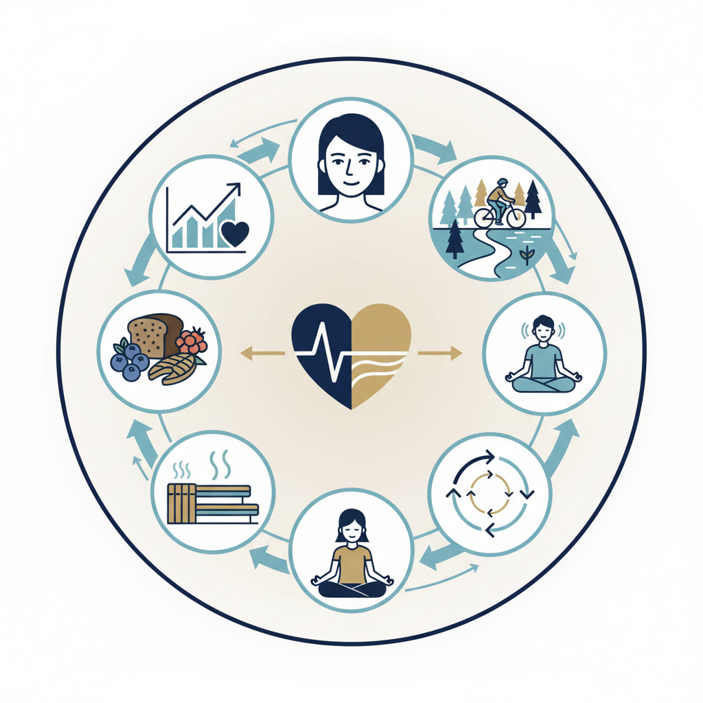 Heart Health Finland: Prevention Guide 2026 — Practical Steps for Finns - Infographic illustration
