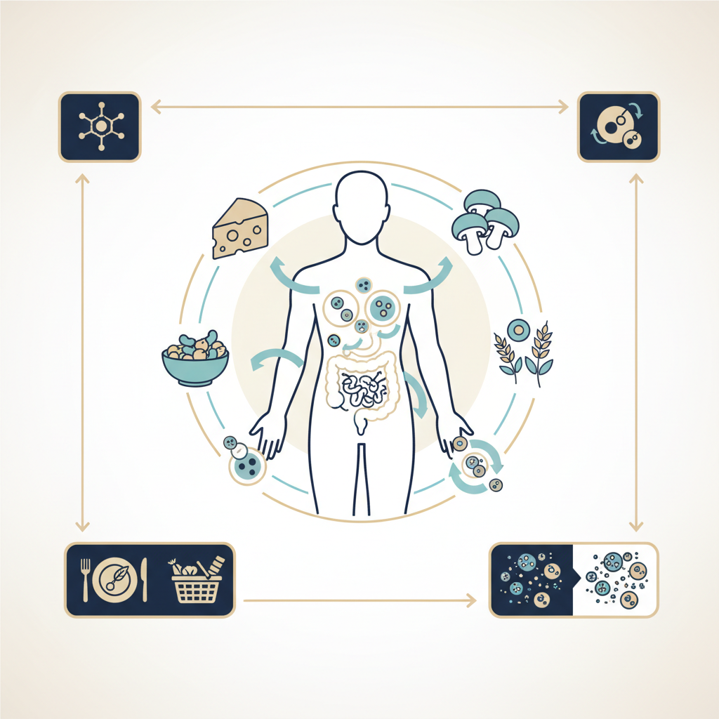 Foods High in Spermidine: A Functional Nutrition Guide to Autophagy and Longevity - Infographic illustration