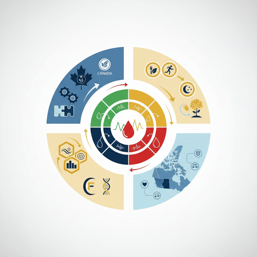Blood Sugar Levels mmol/L Canada: 2026 Practical Guide for Canadians - Infographic illustration