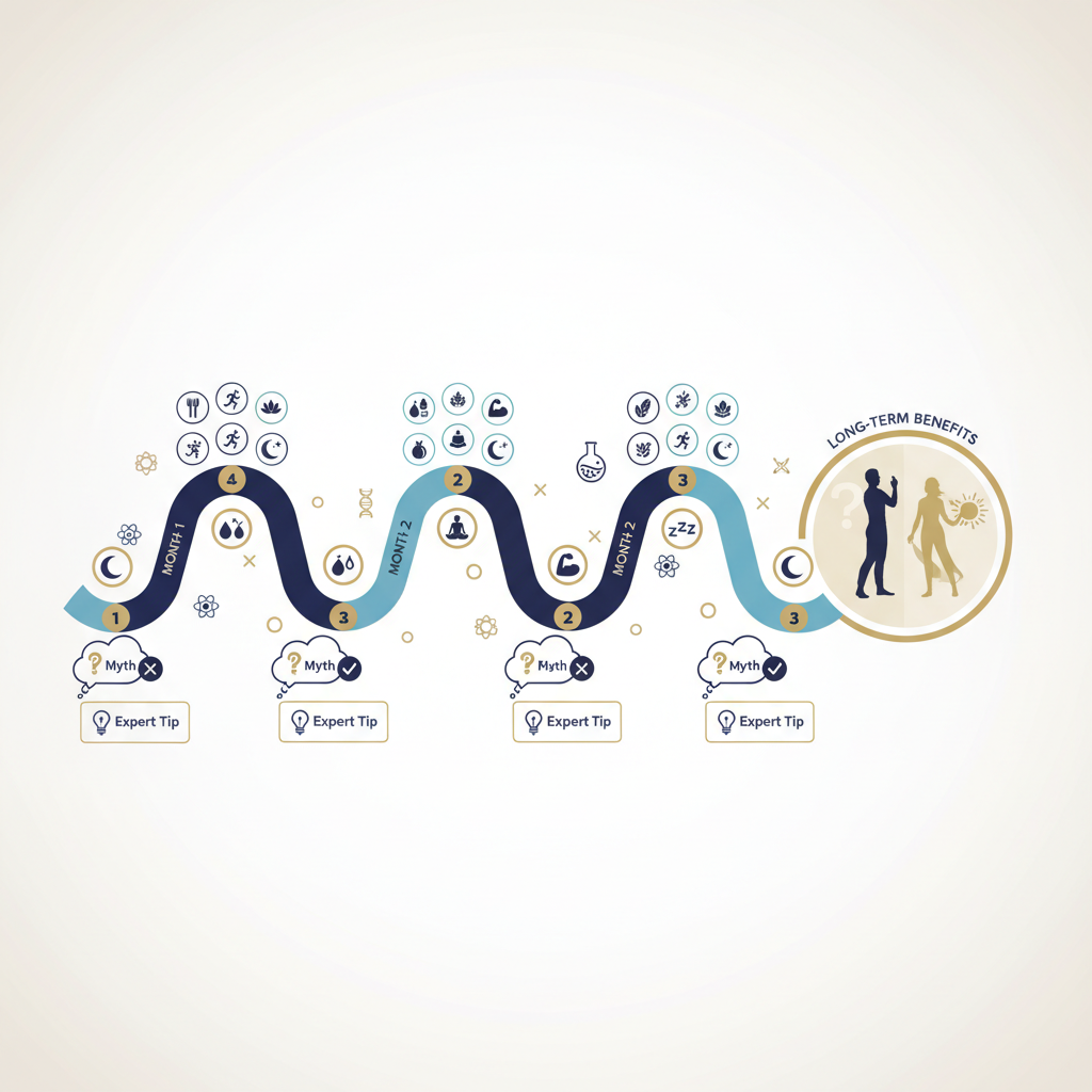 Sustainable Health: How to Invest in Preventive Health — Long-Term Prevention & Holistic Wellness - Infographic illustration