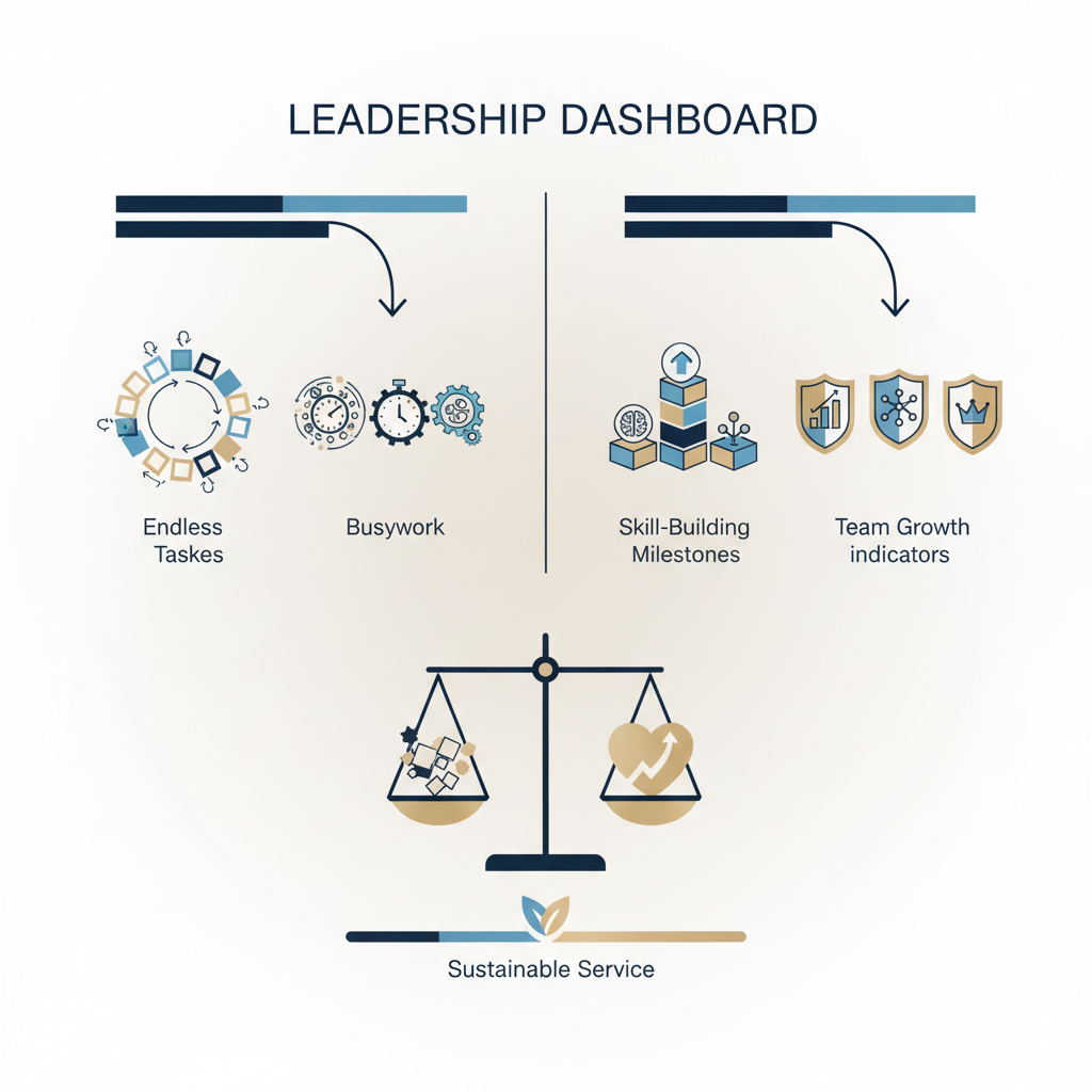 Practical Team Development Indicators: A Guide for Leaders - Infographic illustration