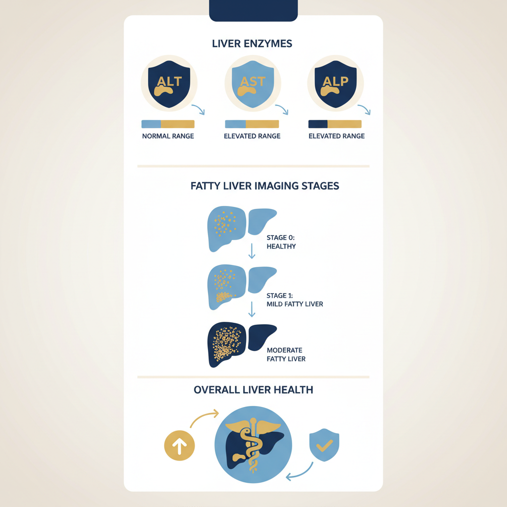 How to Read a Liver Health Report: A Comprehensive Guide to Understanding Markers and Decoding Results - Infographic illustration