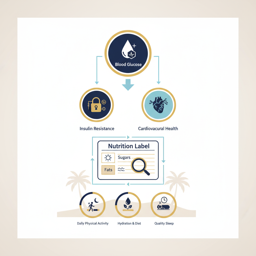 Understanding Metabolic Health Terms: A Guide for Gulf Readers - Infographic illustration
