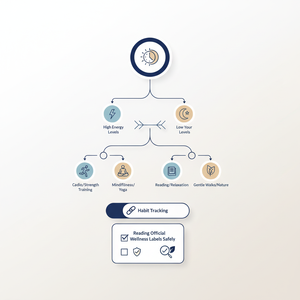 How to Choose the Wellness Routine That Fits Your Lifestyle: A Comprehensive Guide to Conscious Decision-Making - Infographic illustration