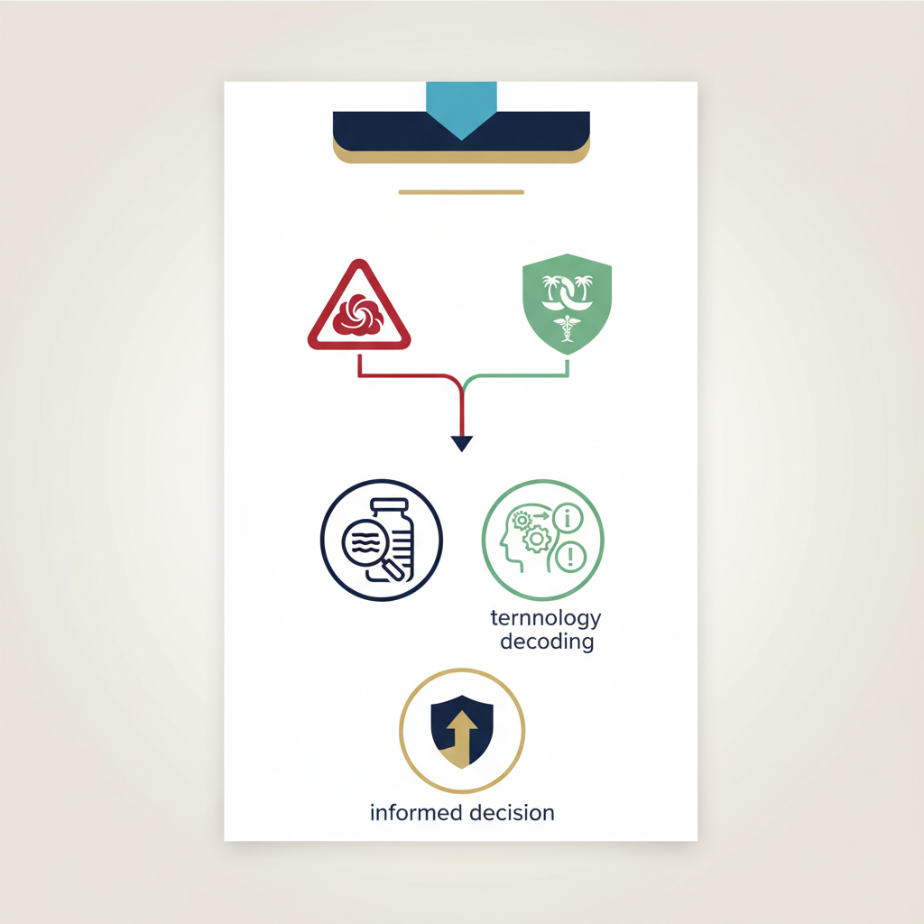 Health Literacy Guide: How to Evaluate Health Information in Saudi Arabia - Infographic illustration