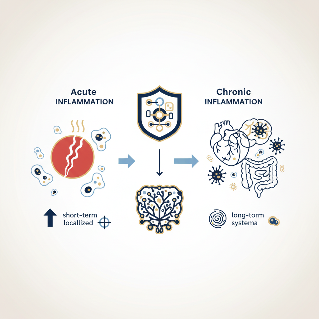 Inflammation Terminology Explained: A Comprehensive Guide to Decoding Your Health - Infographic illustration