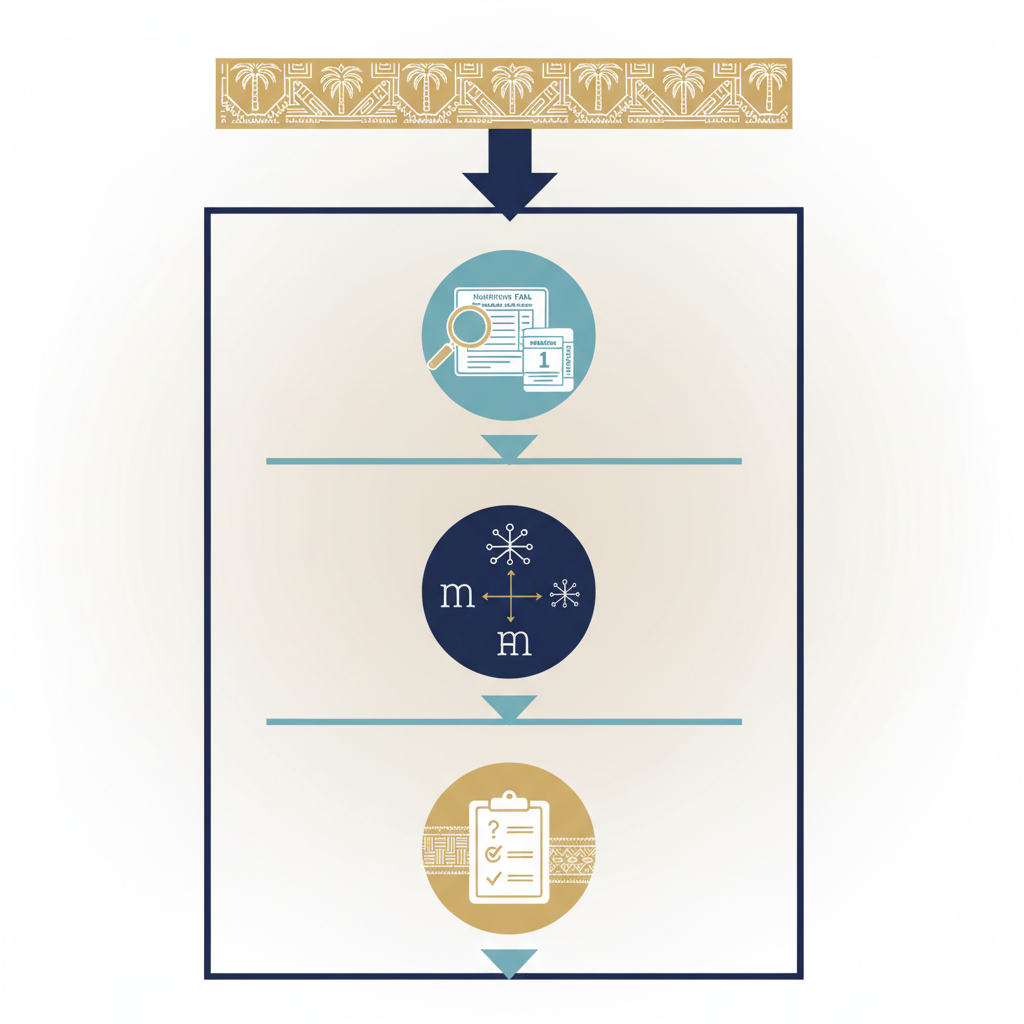 Health Literacy Guide for Al-Ahsa: Skills for Understanding Medical Info - Infographic illustration