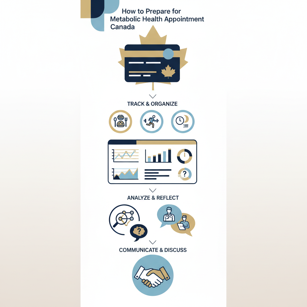 How to Prepare for a Metabolic Health Appointment Canada: A Comprehensive Guide - Infographic illustration