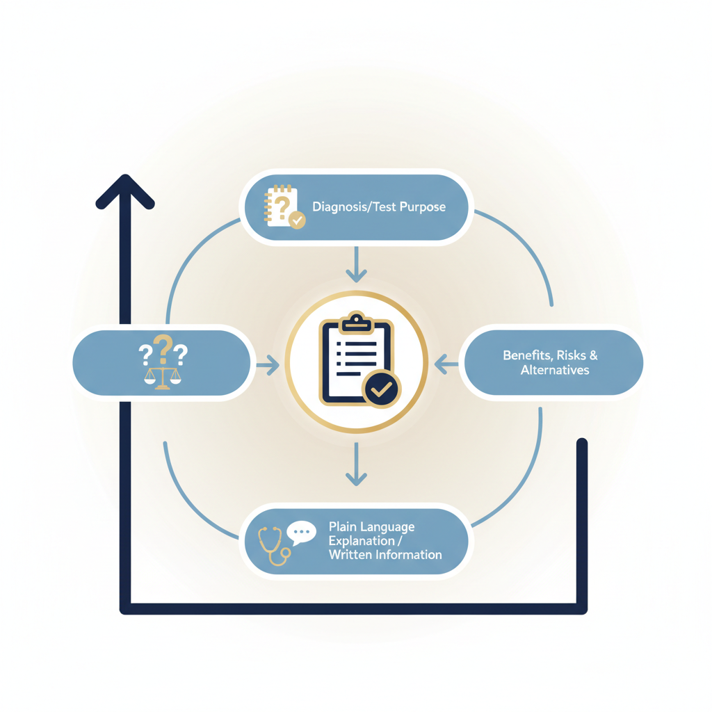 Educational Questions for Women's Health Visits: Enhancing Health Literacy - Infographic illustration