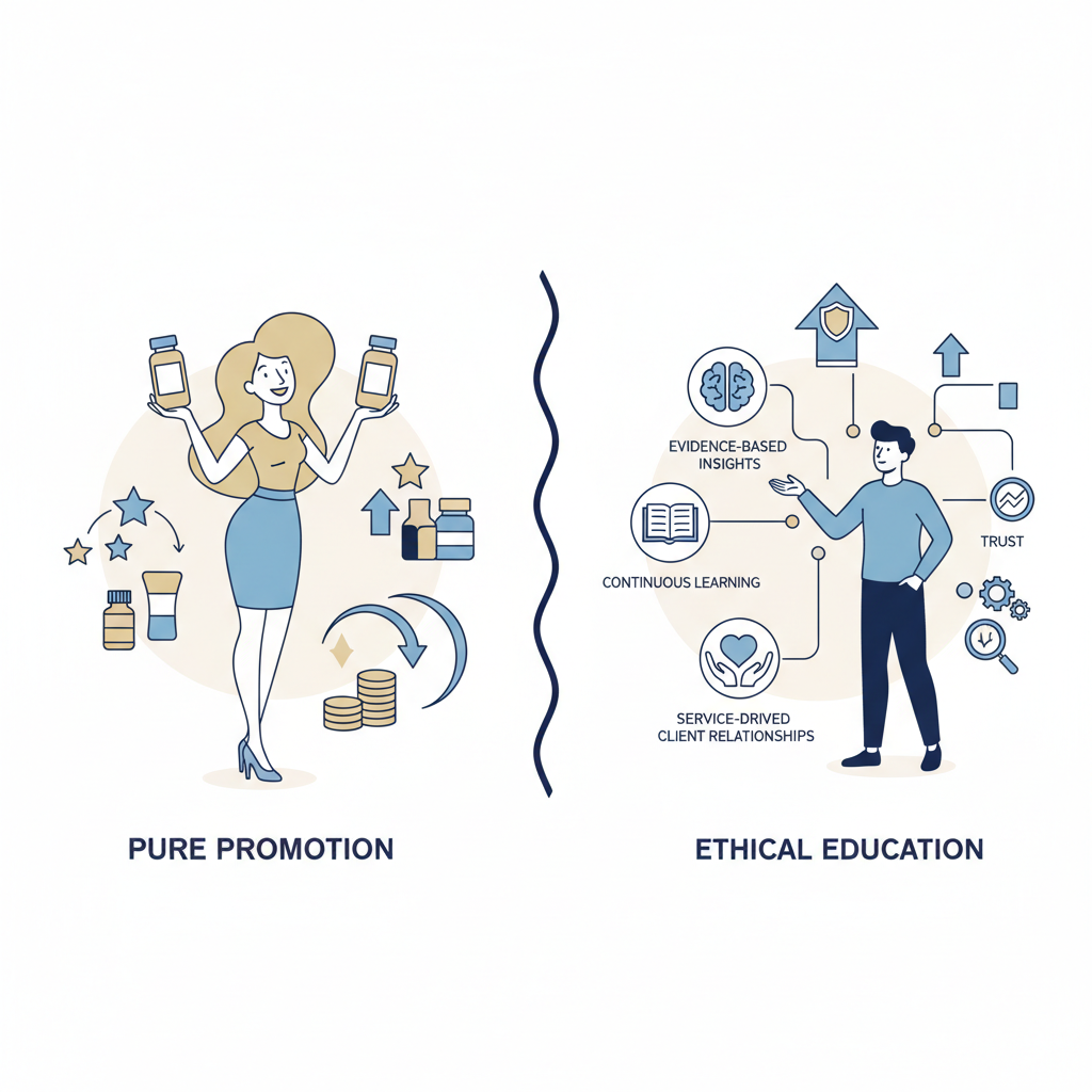 Building a Trusted Personal Brand in Health and Wellness - Infographic illustration