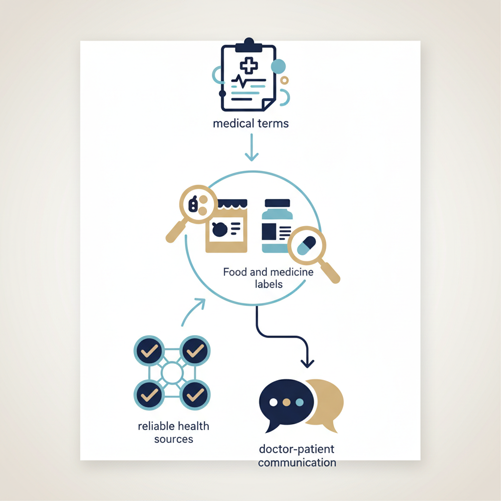 Health Literacy Guide for Eastern Province: Enhancing Awareness - Infographic illustration