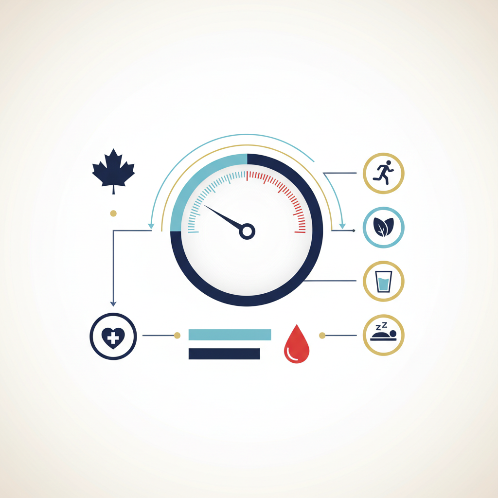Understanding A1C Terminology in Canada: A Comprehensive Guide to Blood Sugar Literacy - Infographic illustration